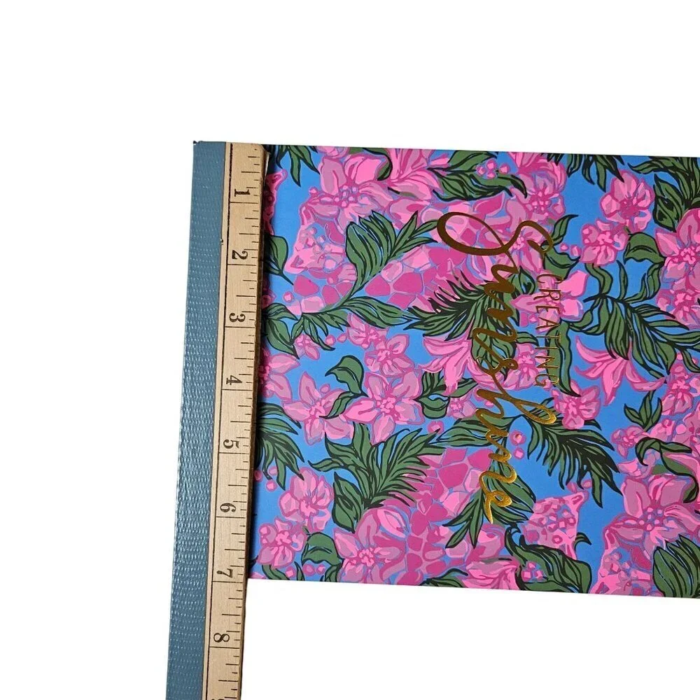 Lilly Pulitzer Creating Sunshine Sketchbook & Pencil Case Set Pink/Blue Flo